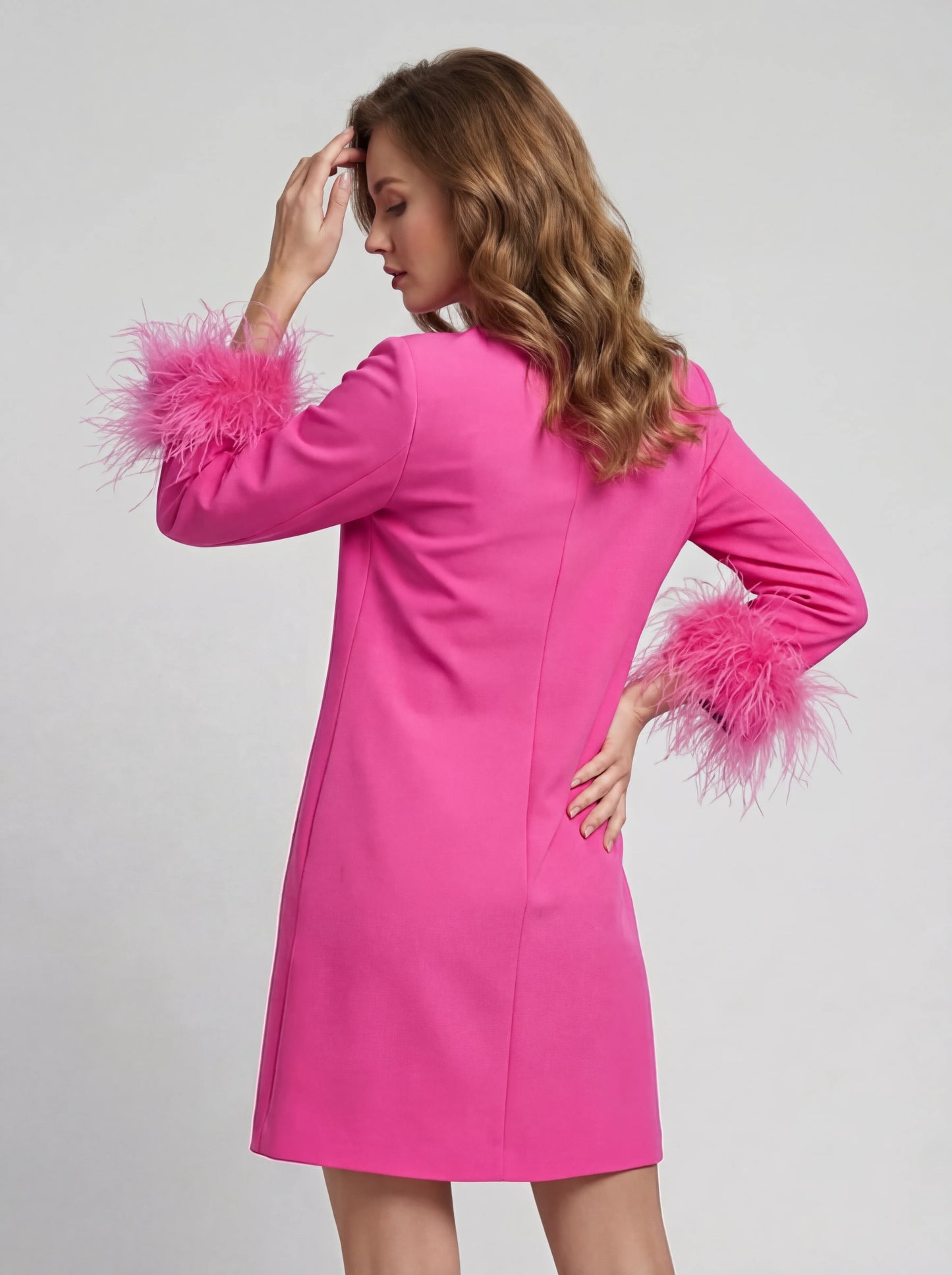 Feather Mod Mary Dress