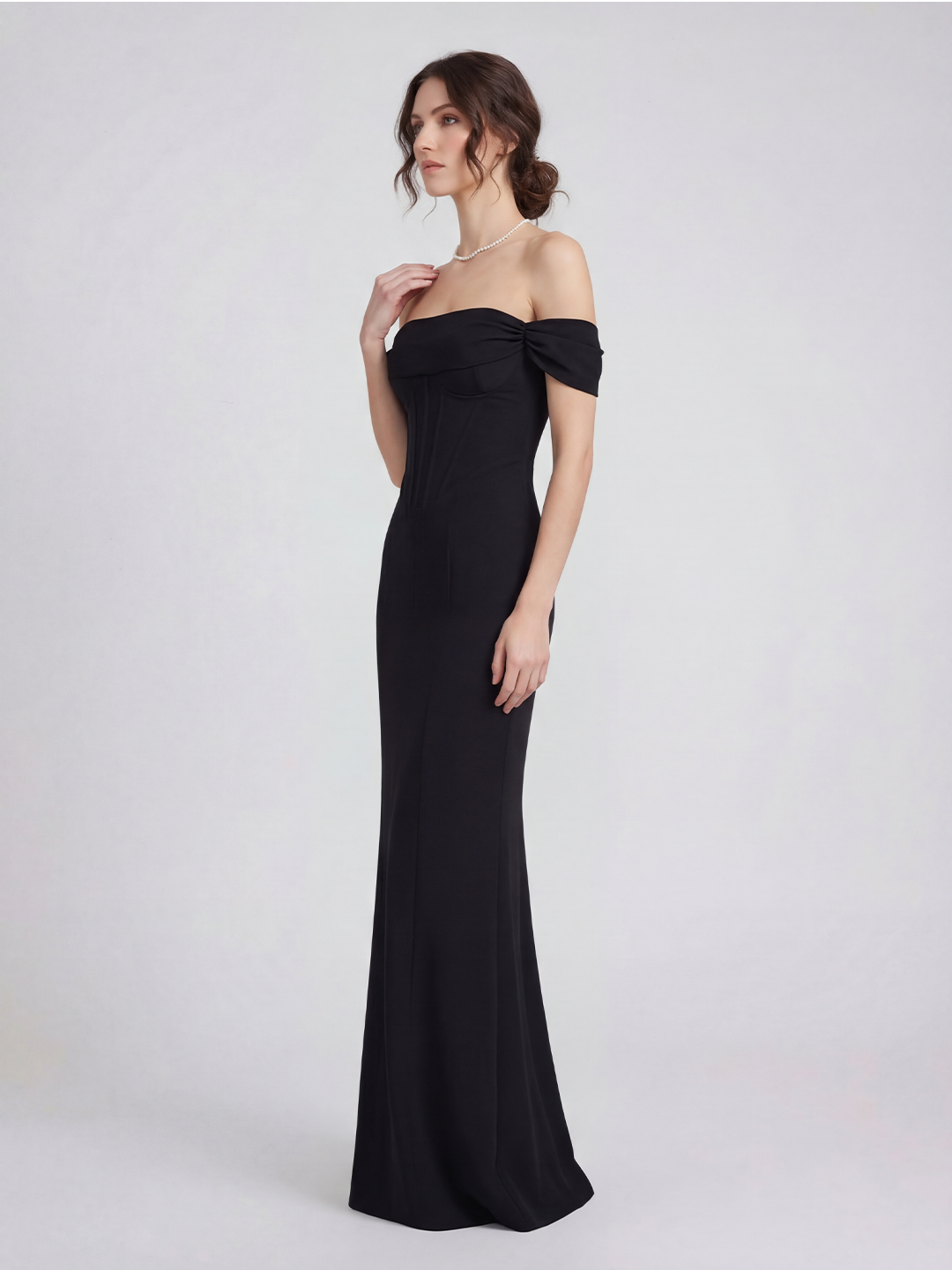 Corset Off-shoulder Dress
